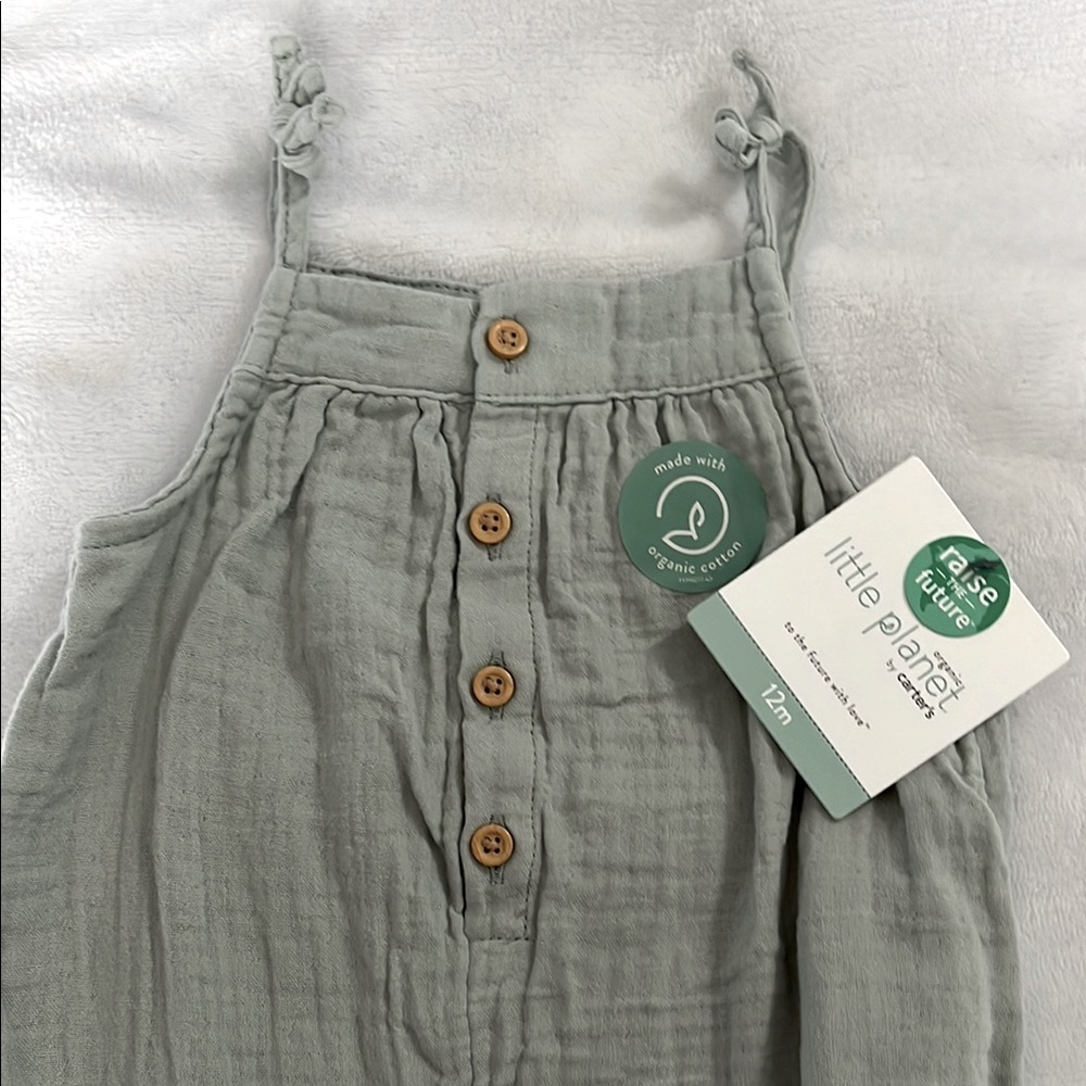 Muslin Little Planet Organic Romper